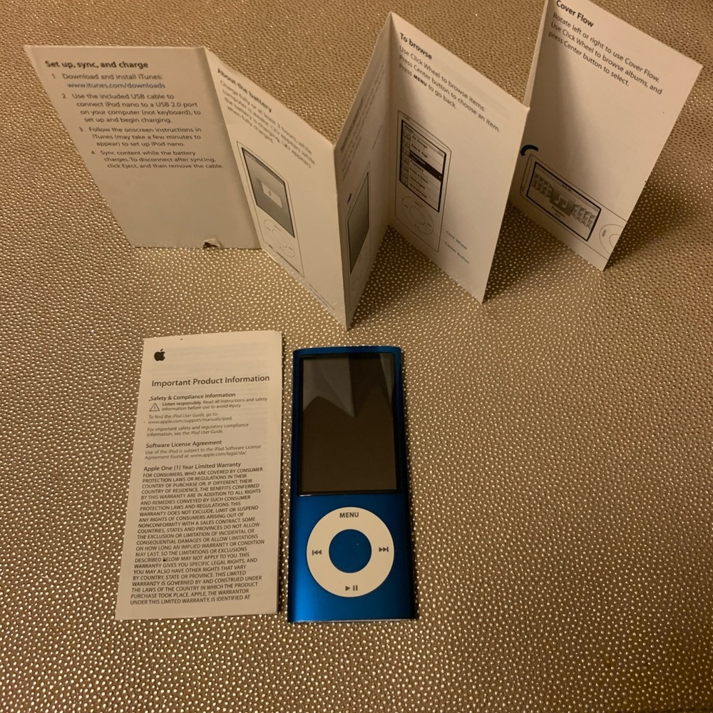 iPod Nano 5th Generation 8Gb with Nike Armband